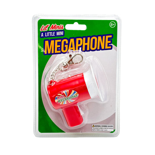 Mini Megaphone Keychain