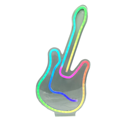 Neon Guitar Light