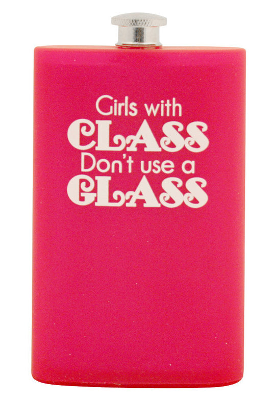 Girls with Class Acrylic Flask